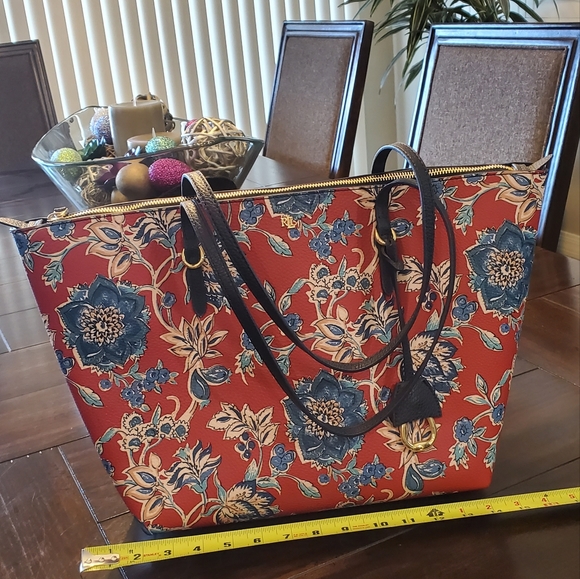 Ralph Lauren Handbags - Floral Ralph Lauren Tote Purse